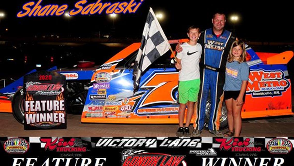 SABRASKI RAMPAGE CONTINUES AT GONDIK LAW SPEEDWAY