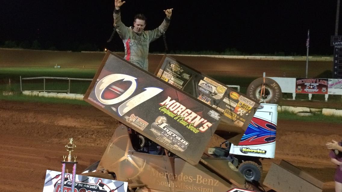 Shane Morgan Rolls To ASCS Southern Outlaw Sprint Victory