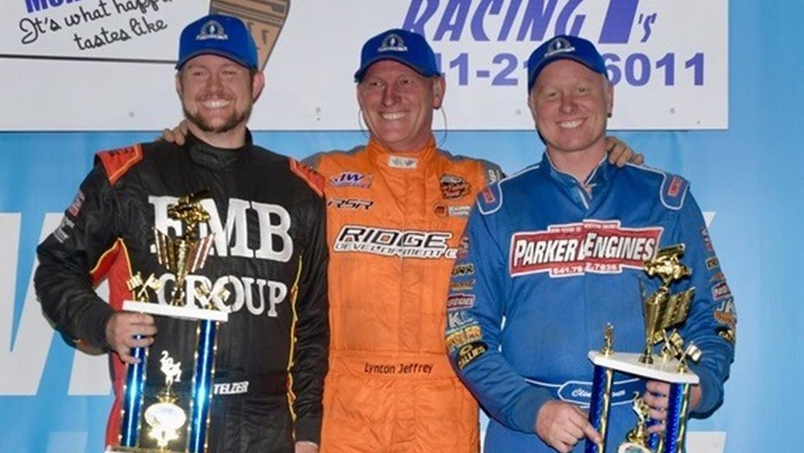 Lynton Jeffrey, Clint Garner power to Knoxville Victory Lane