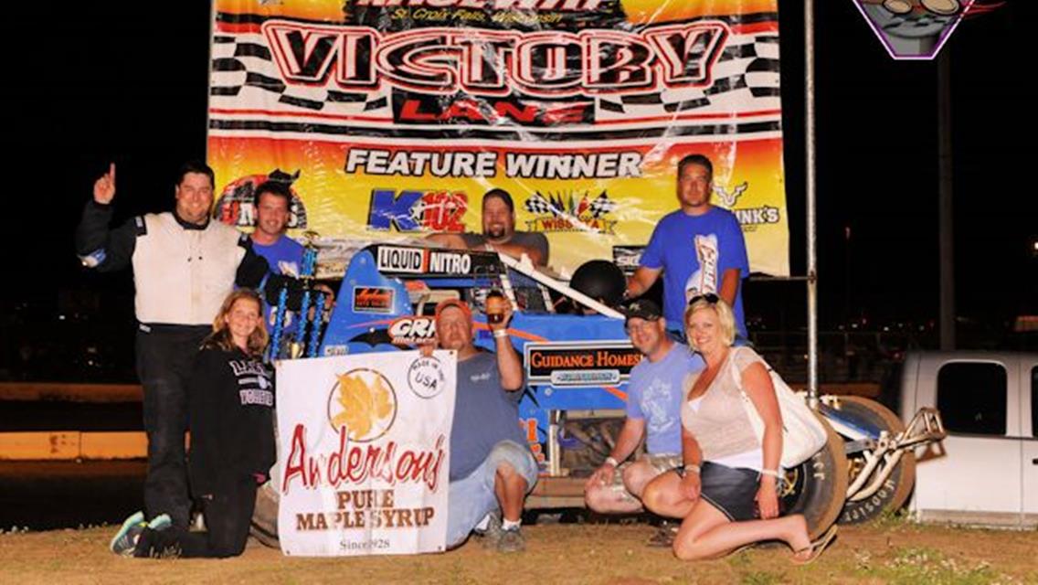 Caho With Thrilling Last Corner Pass For Win On Night #2 At The Open Wheel Nationals