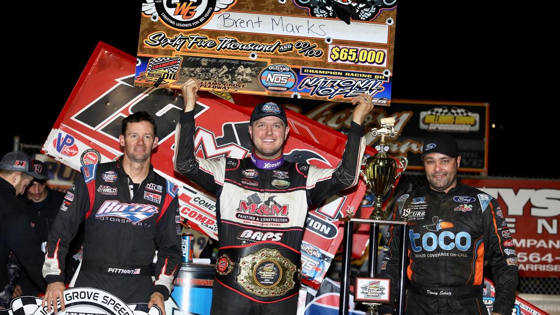 Brent Marks earns historic National Open victory worth $65,000