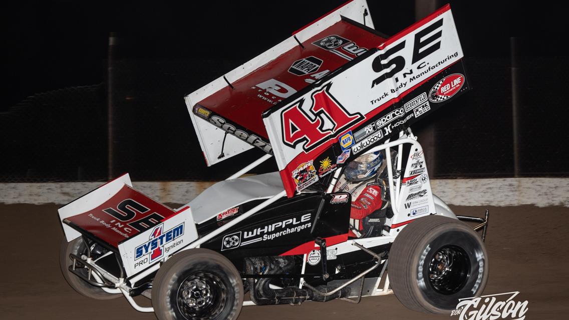 Dominic Scelzi Tackling World of Outlaws Weekend at Cotton Bowl Speedway