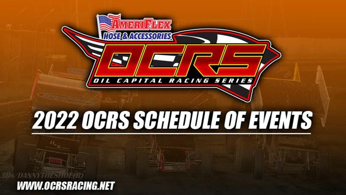 26 events at 11 tracks highlight 2022 OCRS schedule