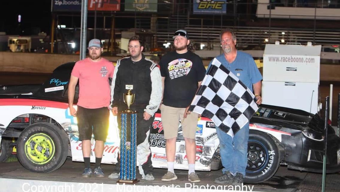 Jake O&#39;Neil tops Street Stock field at Boone Speedway