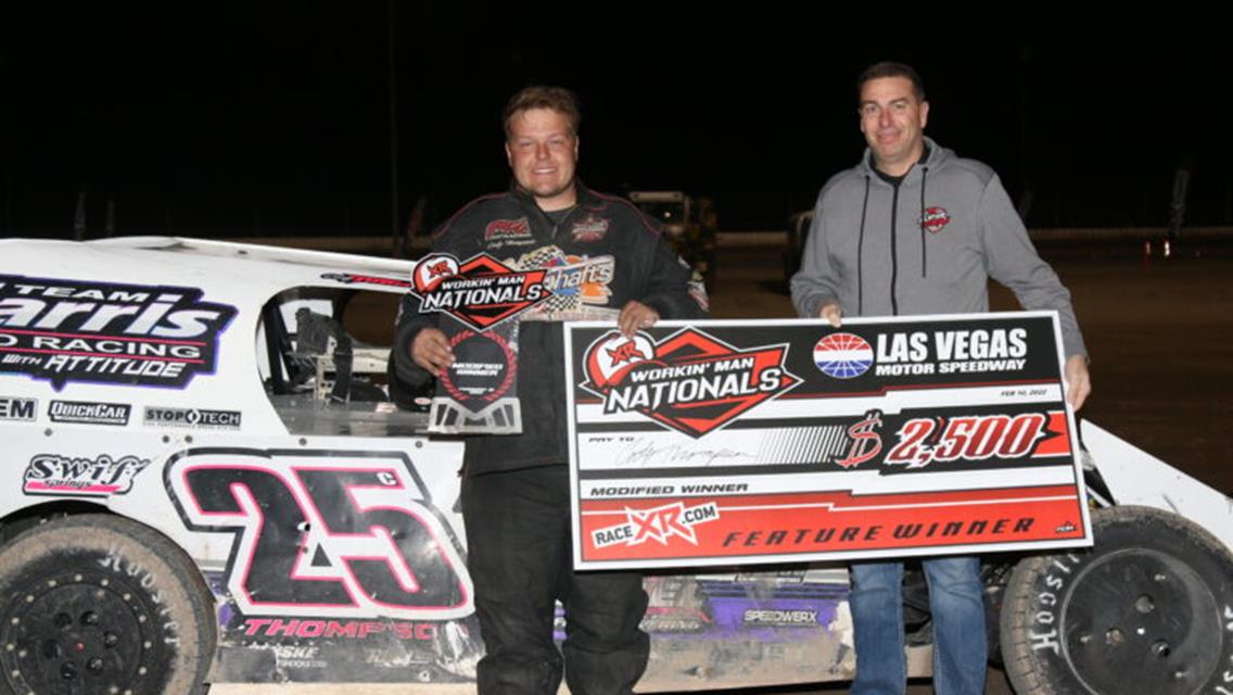 Thompson Tackles Opening Night of Working Man Nationals