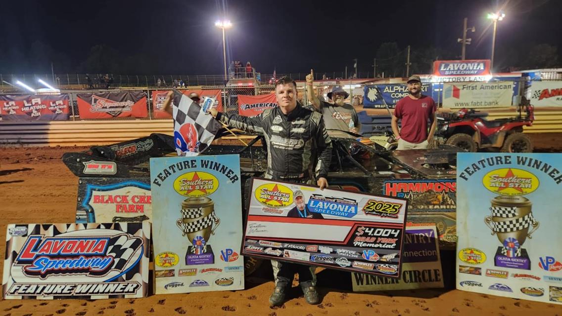 Lavonia Speedway (Lavonia, GA) - Brad York Memorial - August 29th, 2025.
