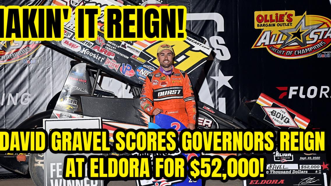 David Gravel scores Governors Reign title at Eldora for $52,000