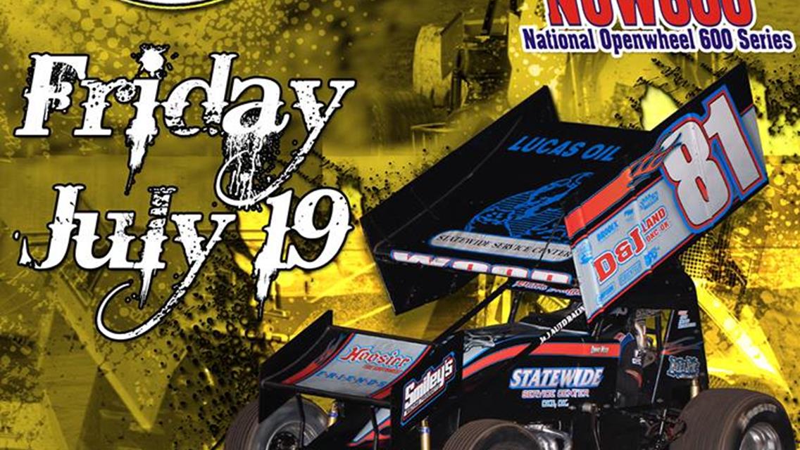 Open Wheel Mayhem this Friday night at Creek County Speedway!