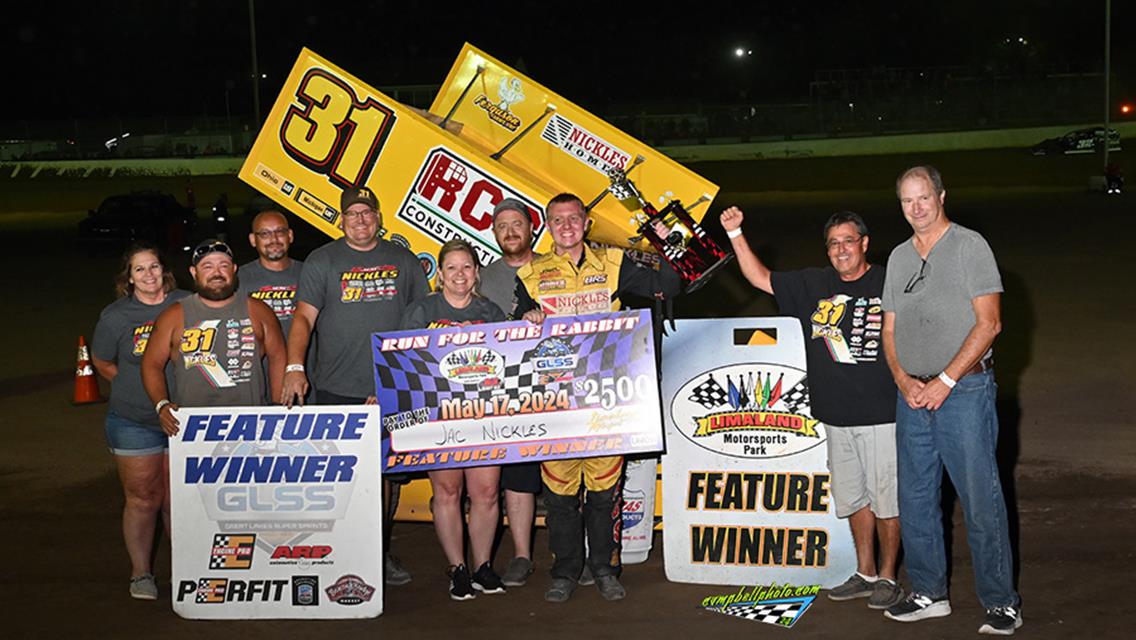 Nickles wins ‘Run For The Rabbit’, Sherman doubles up in Thunderstocks and Modifieds