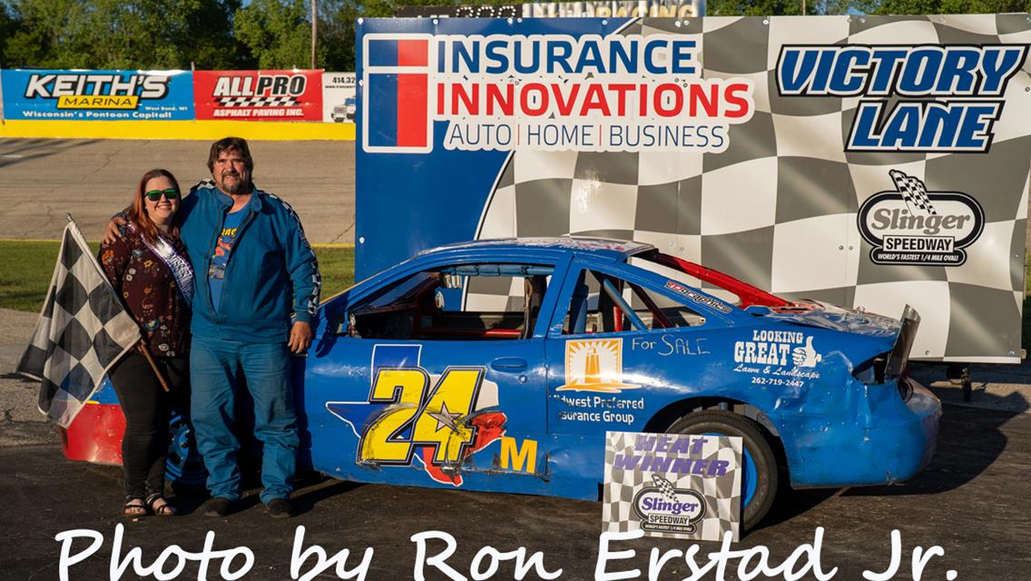 MONDEIK GETS FIRST SLINGER WIN IN MEMORIAL DAY WEEKEND