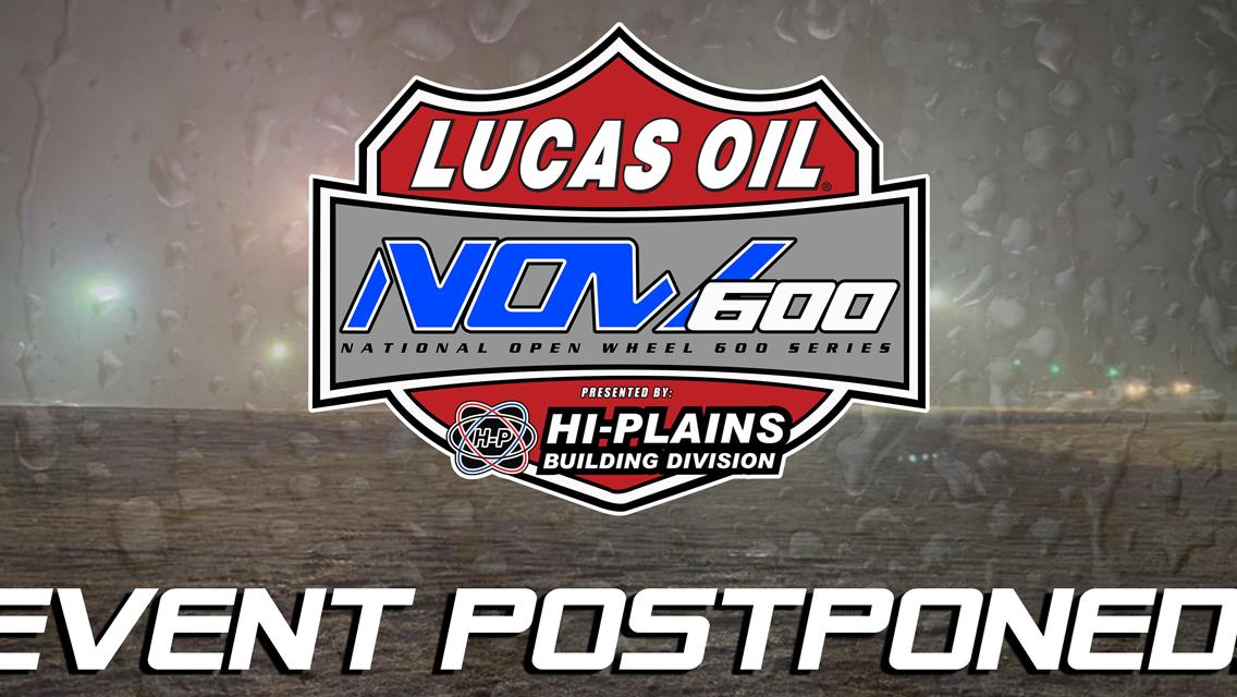 COVID-19 Postpones NOW600 National Debut at KC Raceway