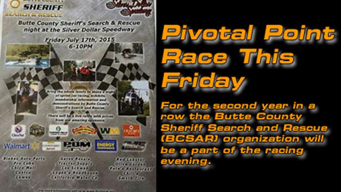 Pivotal Point Race This Friday