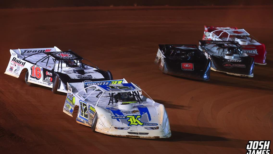 I-75 Raceway (Sweetwater, TN) – Hunt the Front Super Dirt Series – Championship Weekend – November 1st-2nd, 2024. (Josh James Artwork)