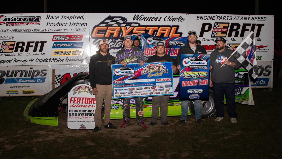 Crystal Motor Speedway (Crystal, IL) – Valvoline American Late Model Iron-Man Series – May 25th, 2025. (Chris Johnston photo)