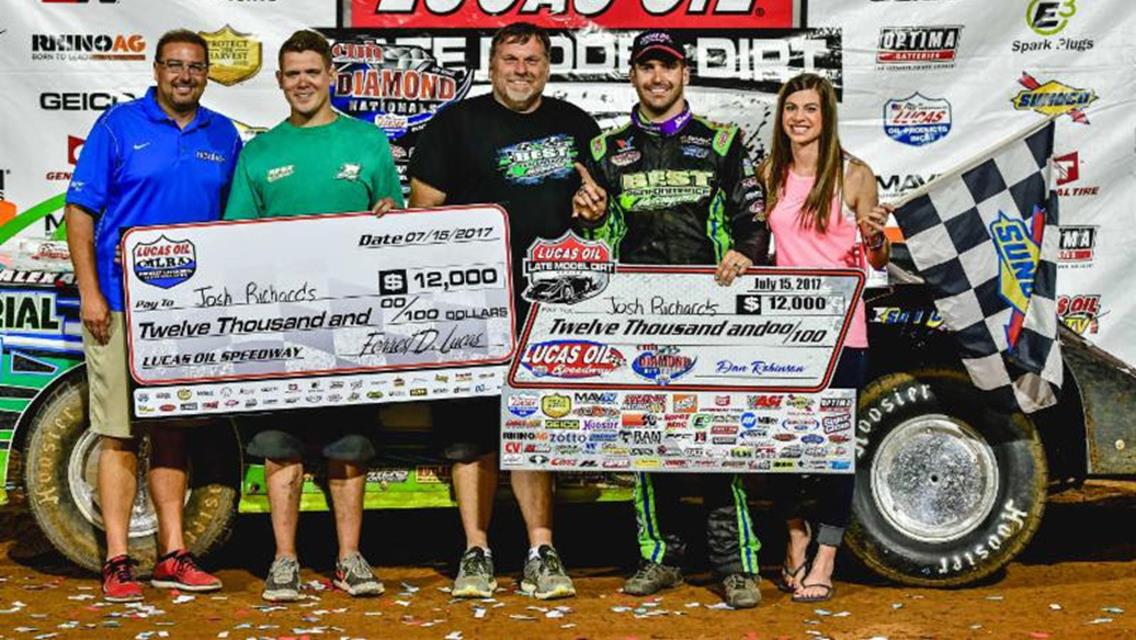 Richards conquers CMH Diamond Nationals