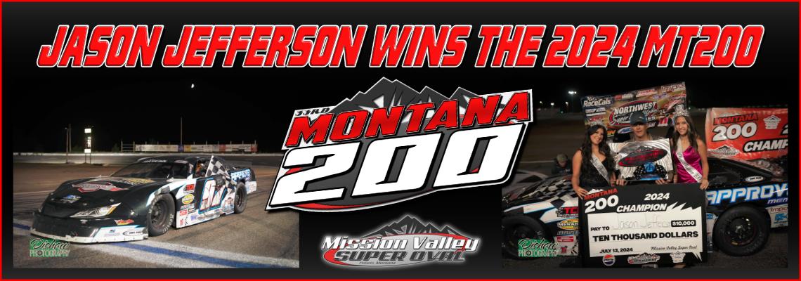 Jason Jefferson Wins the 33rd Montana 200