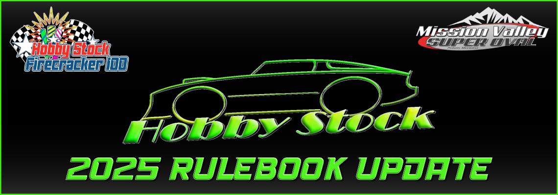 2025 Hobby Stock Rules Update