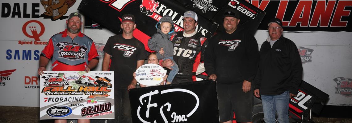 Aaron Reutzel Seizes Sprint Invaders $5,000 “Fall...