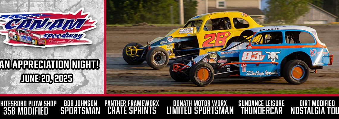 IT'S RACE DAY AT CAN-AM SPEEDWAY!