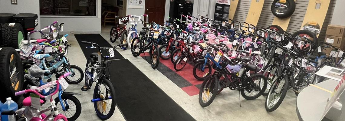 Kids' Bicycle Giveaway and Autograph Night July 19