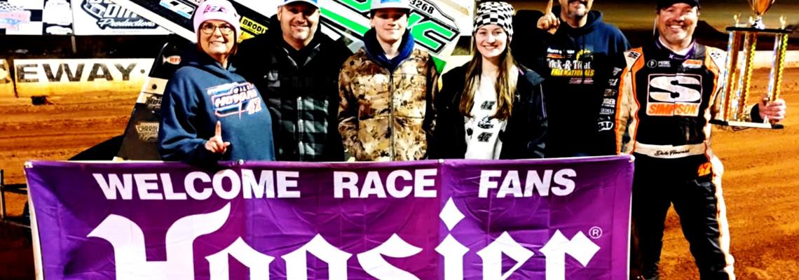 HOWARD MAKES IT TWO STRAIGHT $3000 WINS IN USCS BA...