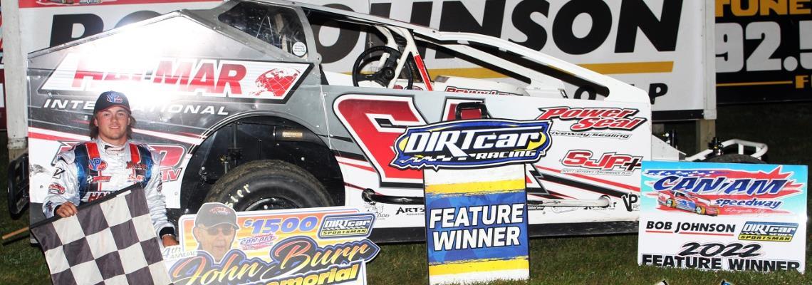 TYLER CORCORAN WINS BY INCHES