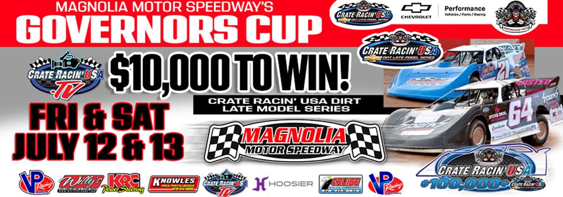 Governor's Cup Set for July 11-13 at The Mag