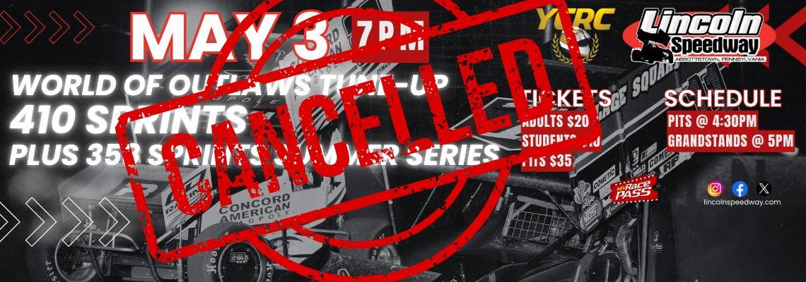 World of Outlaws Tune-up - May 3