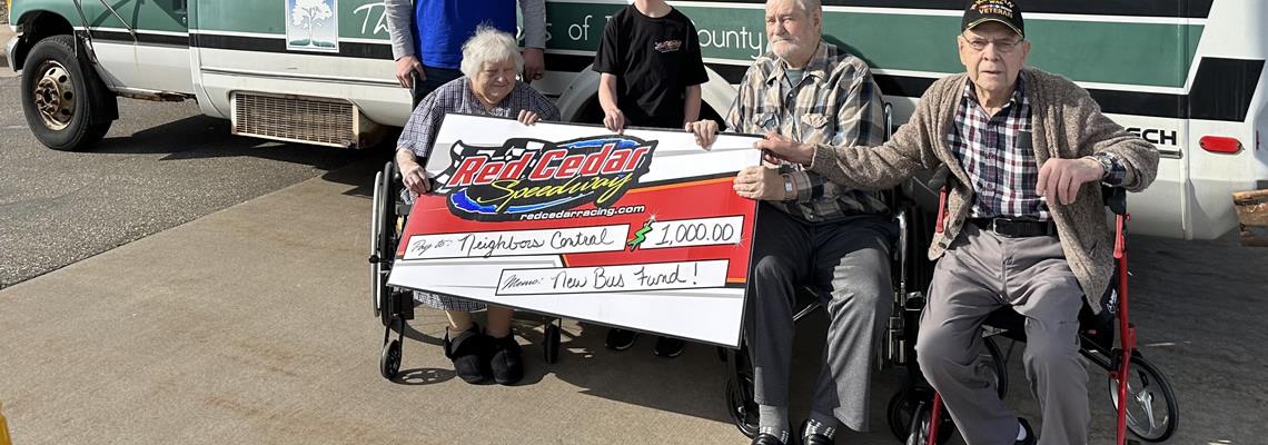 Red Cedar Speedway Gives Back