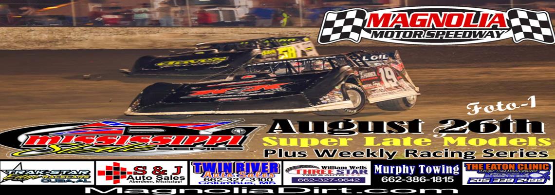 Magnolia Motor Speedway Welcomes MSCCS Super Late...