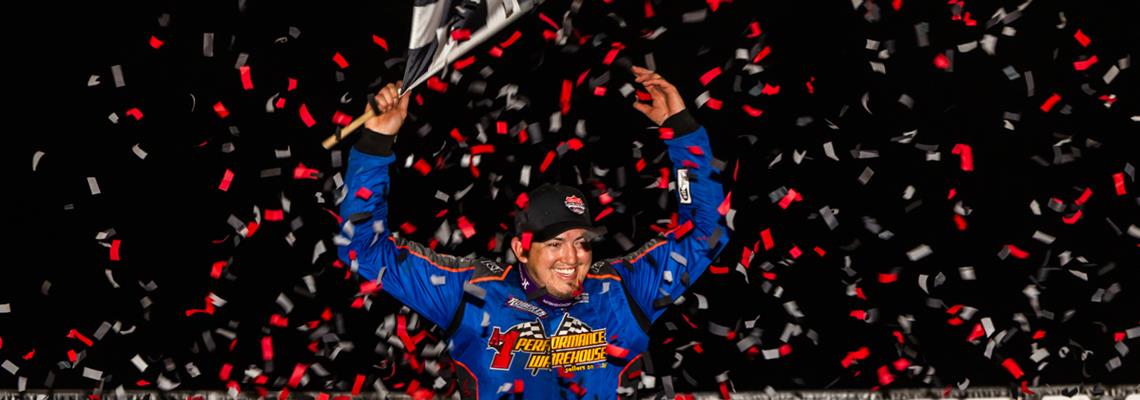 Garrett Alberson Wins a Thriller at 34 Raceway