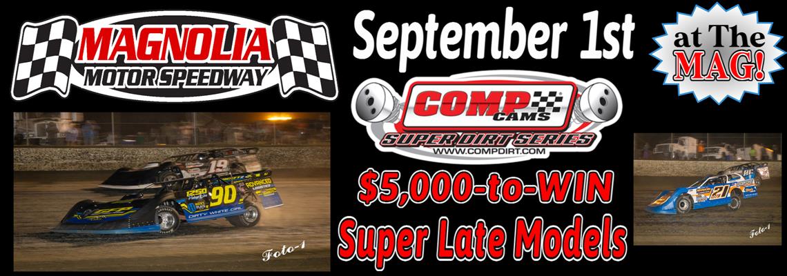 COMP CAMS Super Late Models Invade The MAG Labor D...