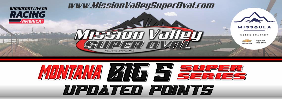 Montana Big 5 Super Series Points Update