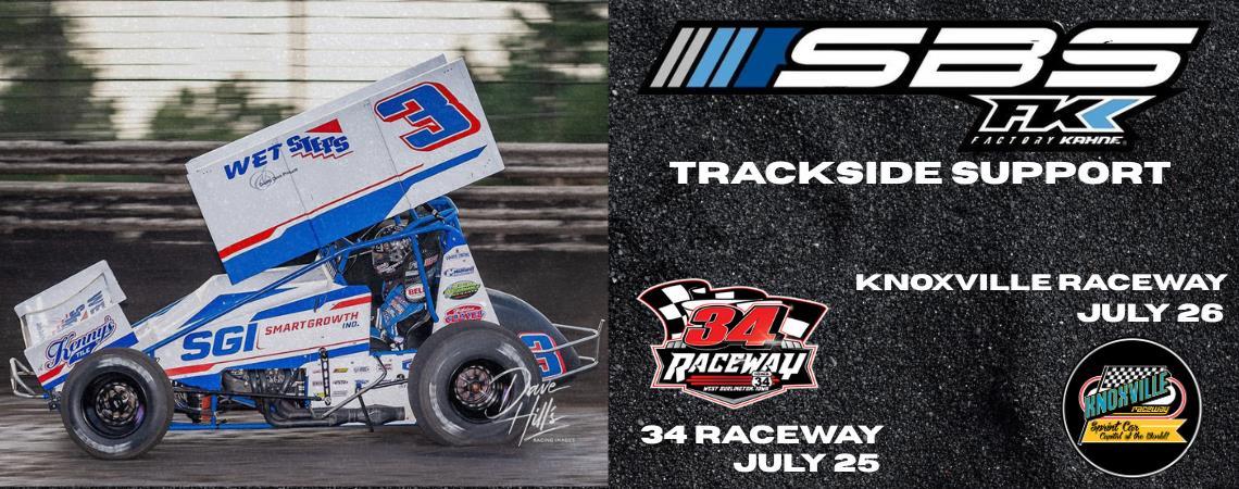 34 and Knoxville Trackside Support