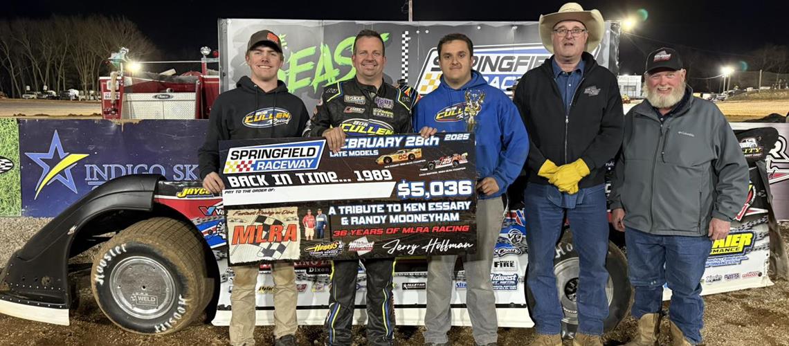Brian Shirley grabs weekend opener at Springfield Raceway