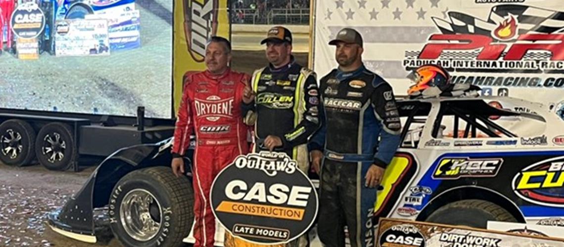 Brian Shirley Lands USA World 50 Victory With The World of Outlaws CASE Construction Equipment Late...