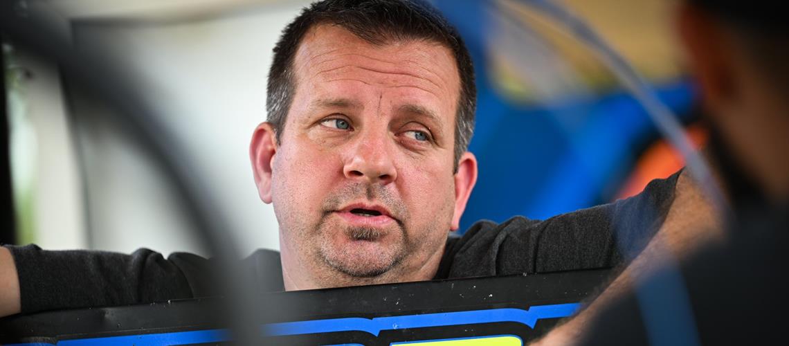 Brian Shirley competes in Alabama Gang 100 at Talladega Short Track