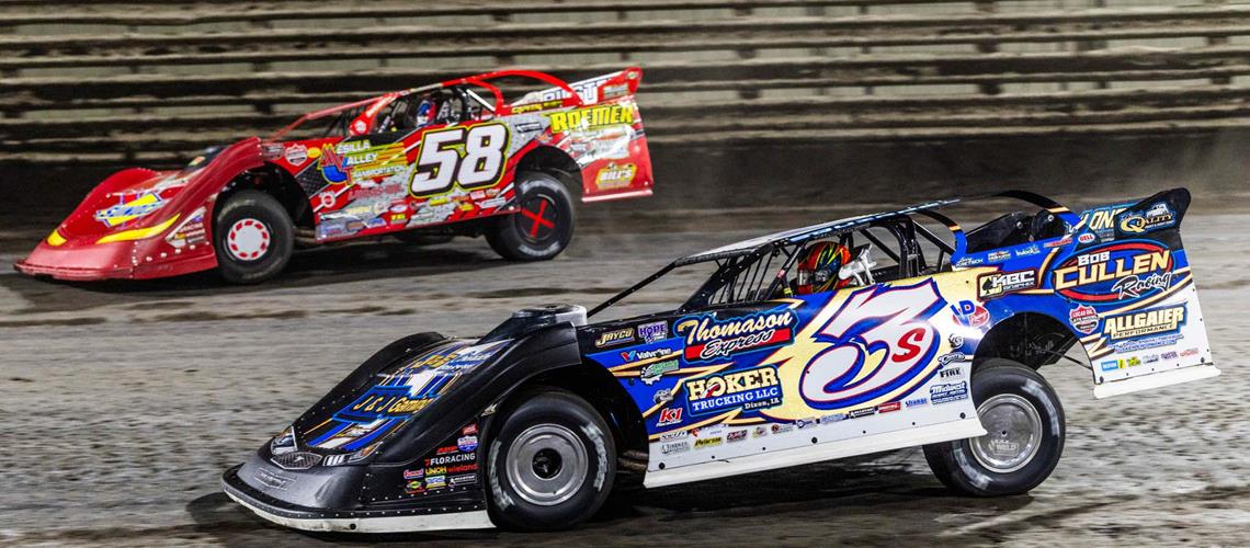 Brian Shirley grabs sixth-place finish in Knoxville Nationals with Lucas Oil Late Model Dirt Series