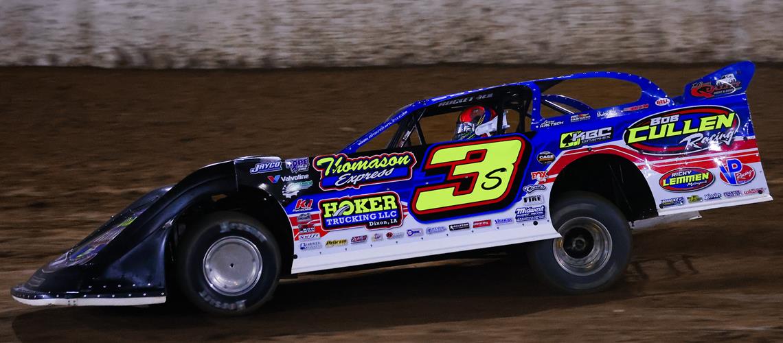 Pair of ninth-place finishes in Dairyland Showdown at Mississippi Thunder Speedway