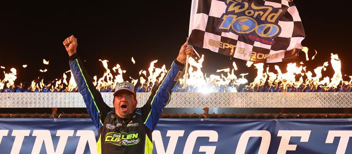 Prelim Night Win Highlights World 100 Weekend For Brian Shirley