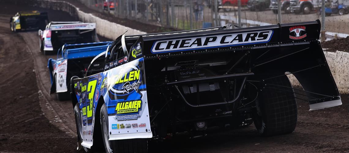 Shirley runner-up with MARS Late Models at Fairbury Speedway