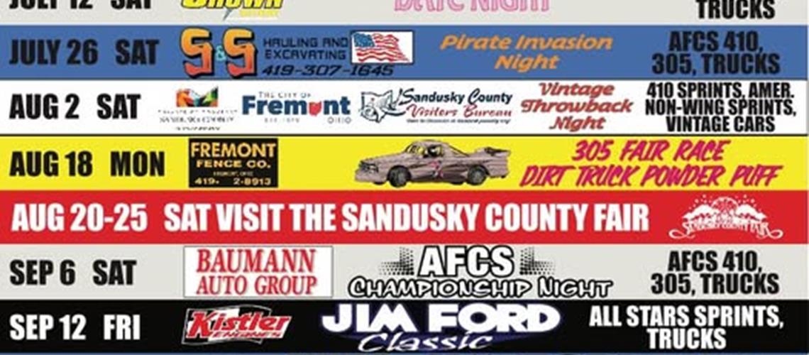 Fremont Speedway announces exciting and diverse 20...