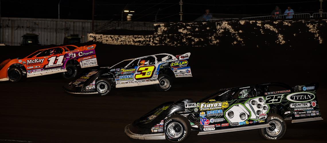 Strong Finish For Shirley With The World Of Outlaw Late Models