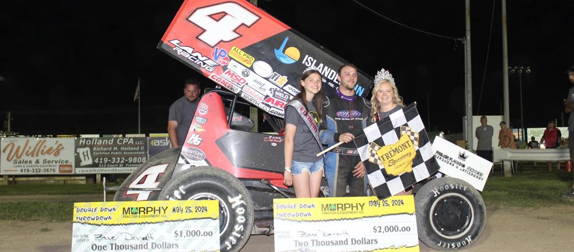 DeVault "doubles down" for pair of 410 wins