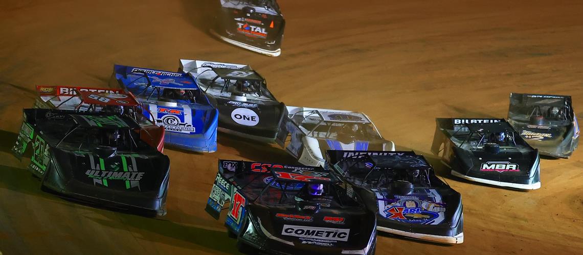 Benji Hicks attends Scott Bloomquist Memorial at Volunteer Speedway