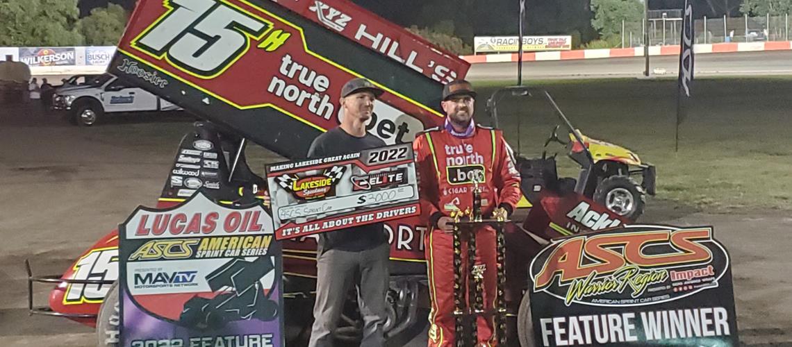 RACE RECAP:  2022 Race No. 120:  September 8, 2022 Lucas Oil ASCS National Tour/Warrior Region – Lak...