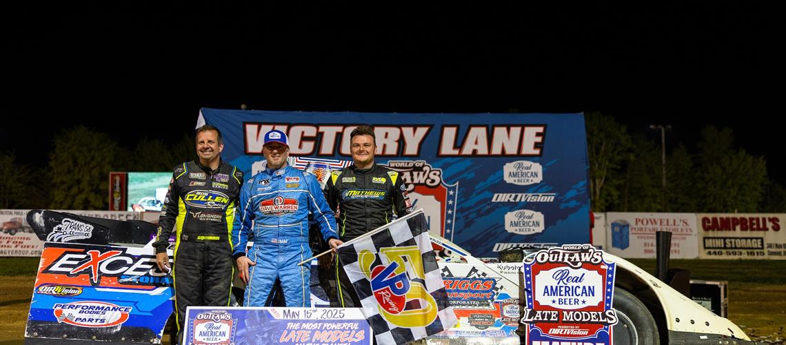 Shirley rips through busy World of Outlaws weekend with three Top-10 finishes