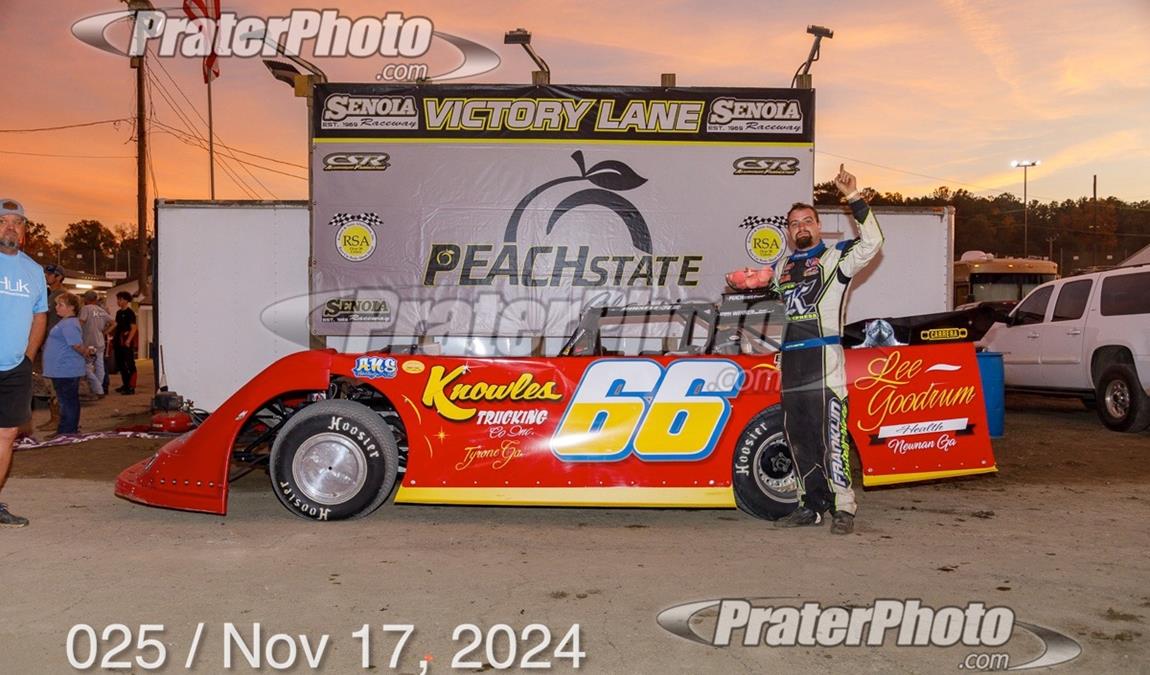 Austin Horton finds victory lane during Peach State Classic at Senoia Raceway