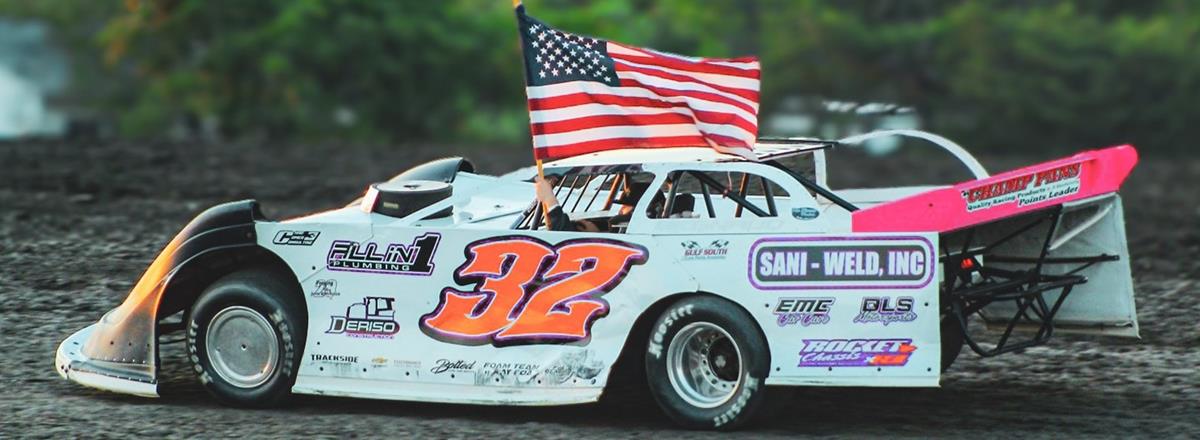 Beau Begnaud carrying the flag!