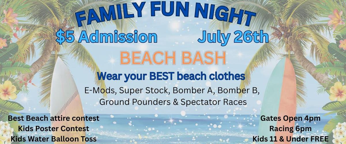 $5.00 Family Fun Night 